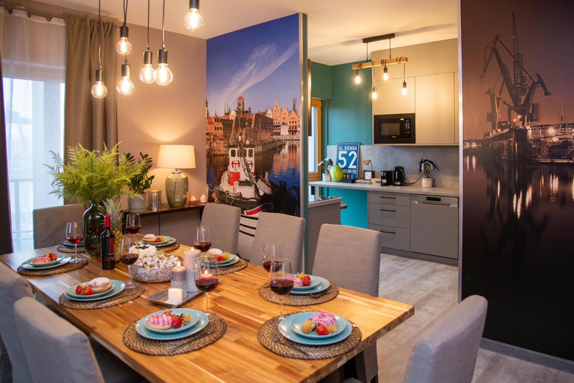 Premium 4 Rooms Apartment Gdańsk Eksteriør billede
