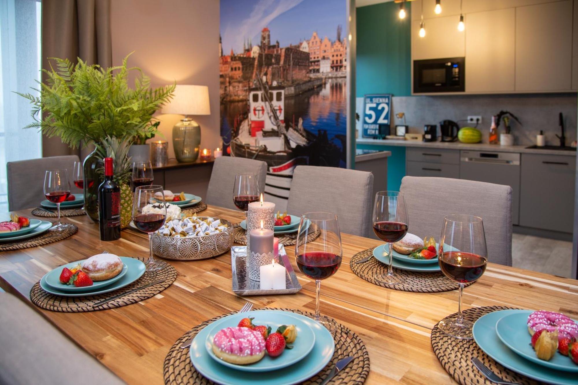 Premium 4 Rooms Apartment Gdańsk Eksteriør billede